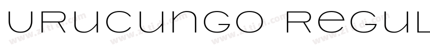 Urucungo Regular字体转换